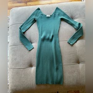 Wilfred free long sleeve mini dress